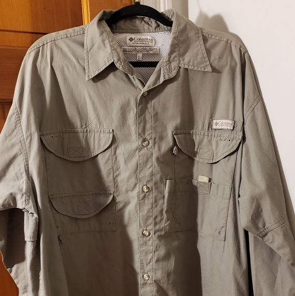 Columbia PFG Men's Fishing Outdoor Shirt - Picture 1 of 10